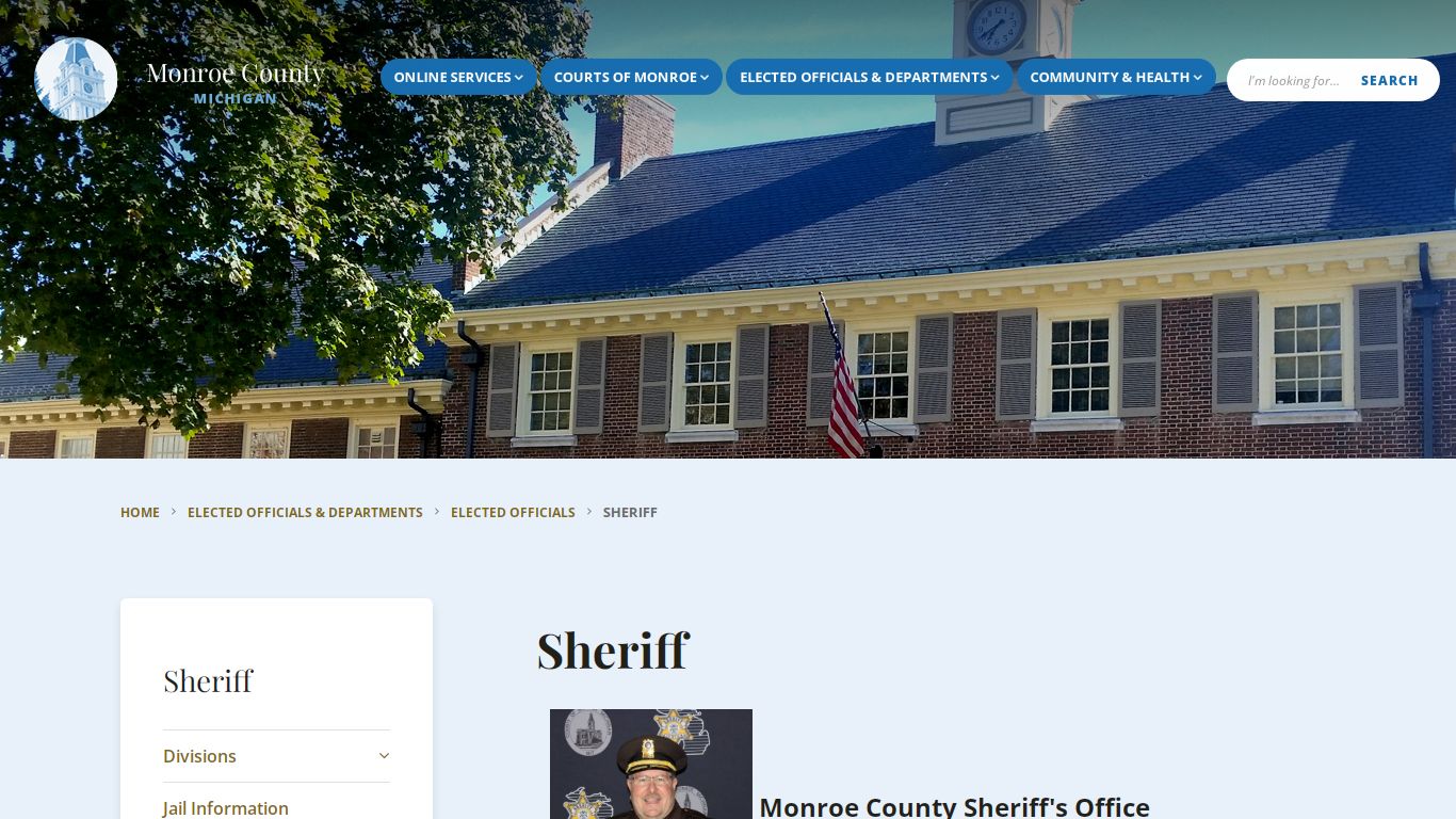 Sheriff - Monroe County, Michigan
